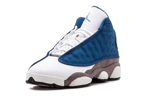 fix 0395 nike air jordan 13 retro weiß grau blau|Jordan 13 Retro Blue Grey Men's .